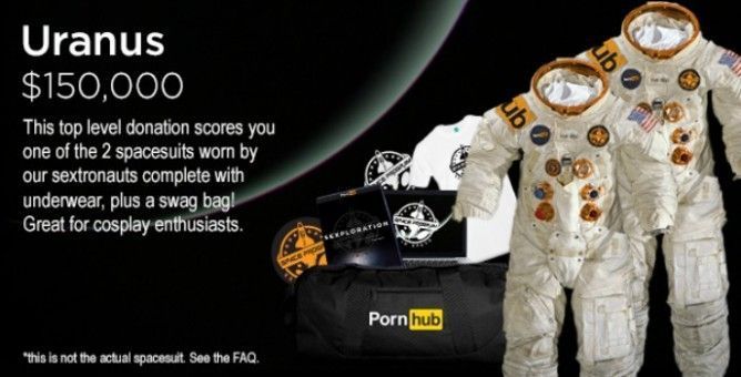 Pornhub A Besoin De Vous Pour Tourner Un Film Porno Dans L Espace